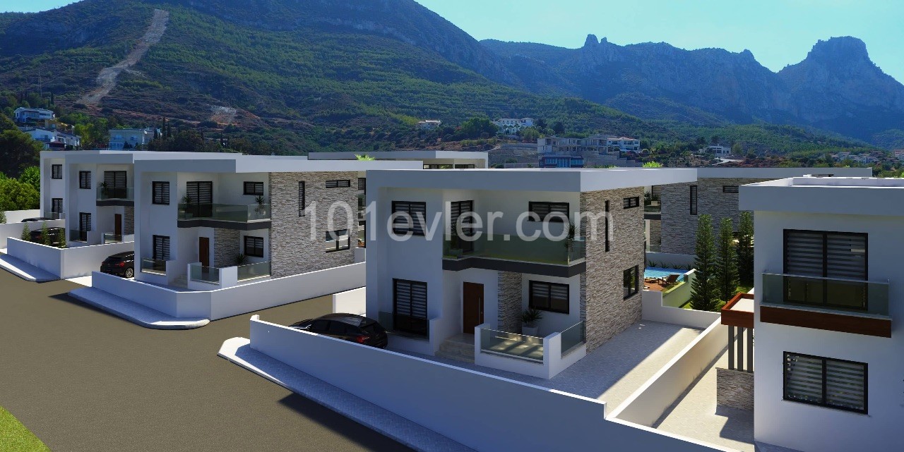 Girne Merkez Satılık Modern ve Lüx 4+1 Villa