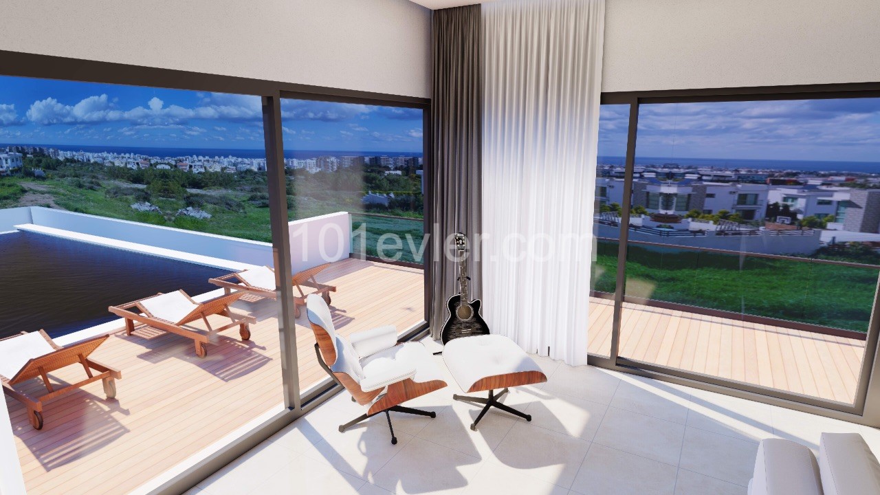 Modern and Luxury 4+1 Villa For Sale In Kyrenia Center ** 