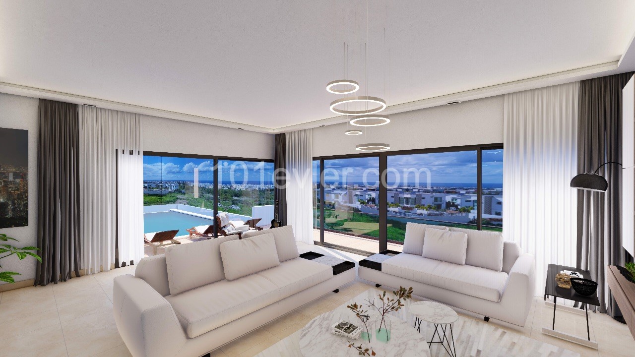 Modern and Luxury 4+1 Villa For Sale In Kyrenia Center ** 