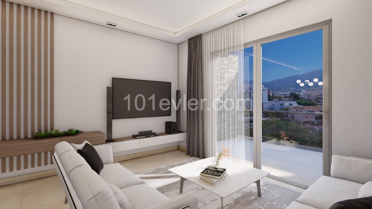 2+1 Flats for Sale in Girne Merkez Turkish Quarter ** 