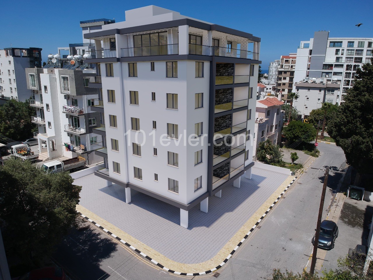 Girne Merkez Türk Mahallesinde Satılık 2+1 Daireler