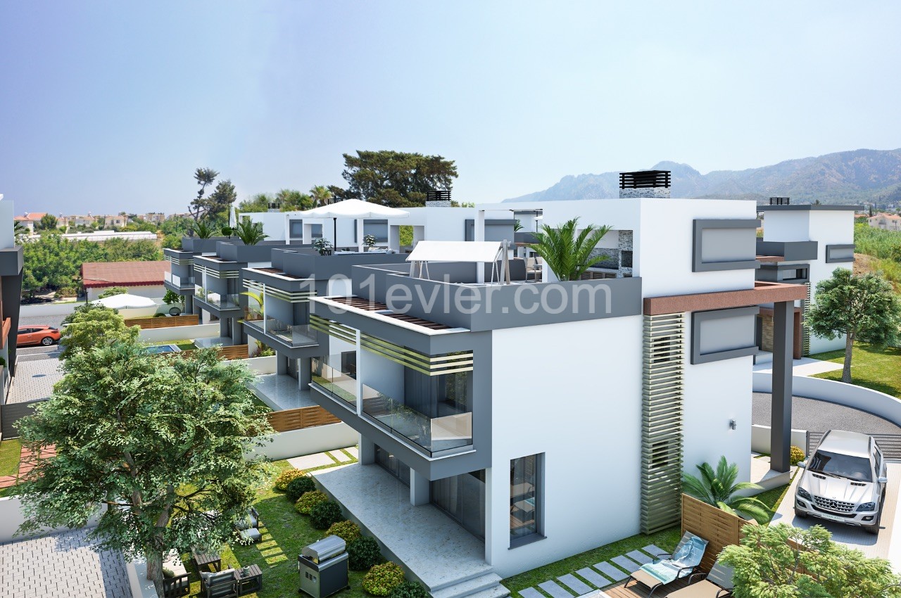 Villa Zum Verkauf Mit Meerblick In Zypern Kyrenia Alsancak Kapmaz ** 