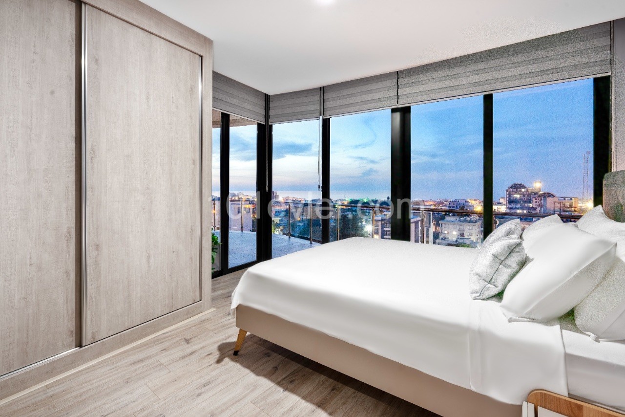 GİRNE MERKEZ KİRALIK LÜKS 2+1 PENTHOUSE