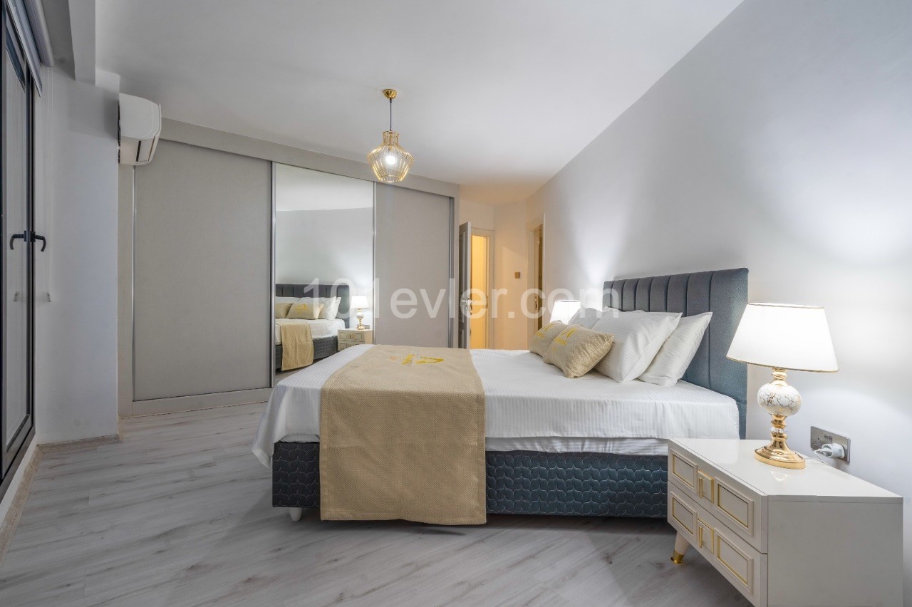 Voll möblierte Luxus 2+1 Wohnung zur Miete in Kyrenia Zentrum ** 