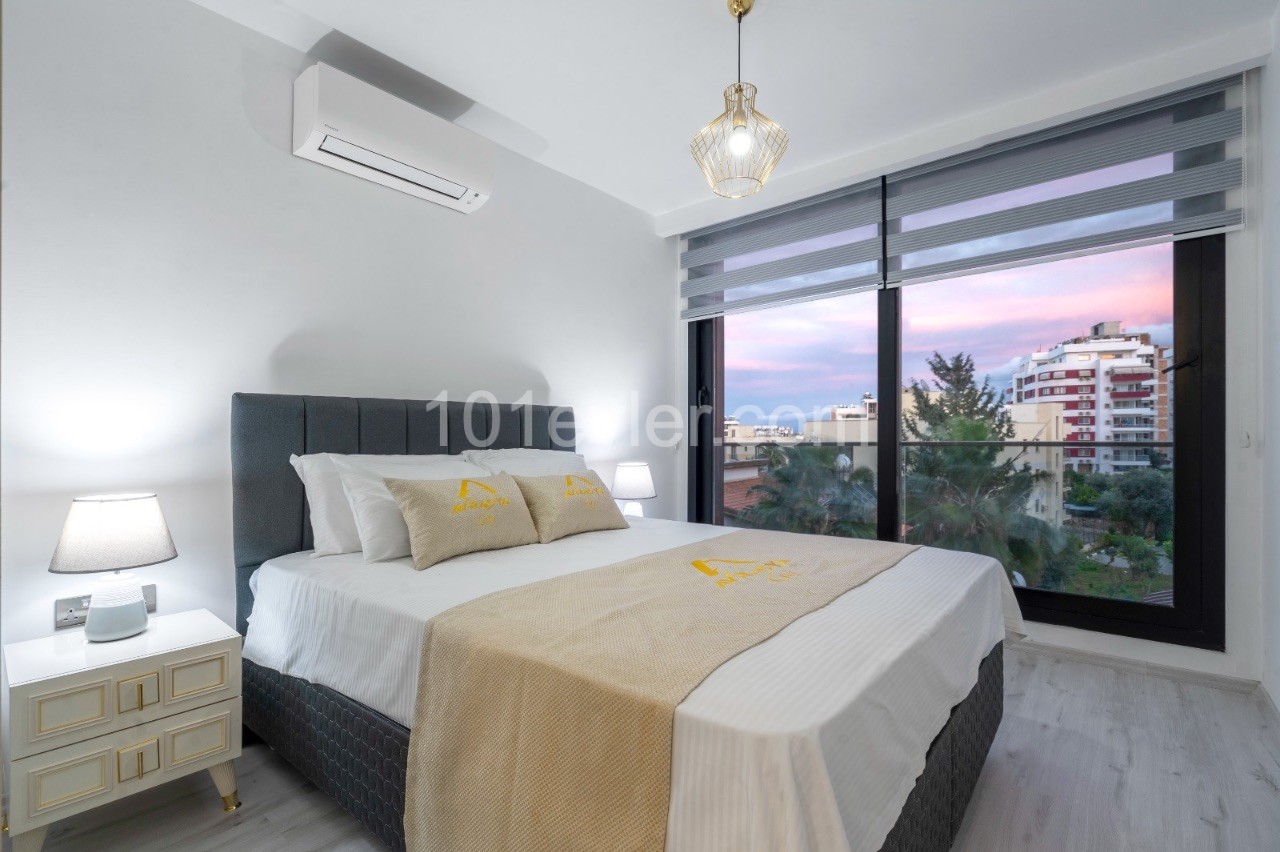 KYRENIA CENTER FULLY FURNISHED LUXURIOUS 2+1 FLAT FOR RENT ** 