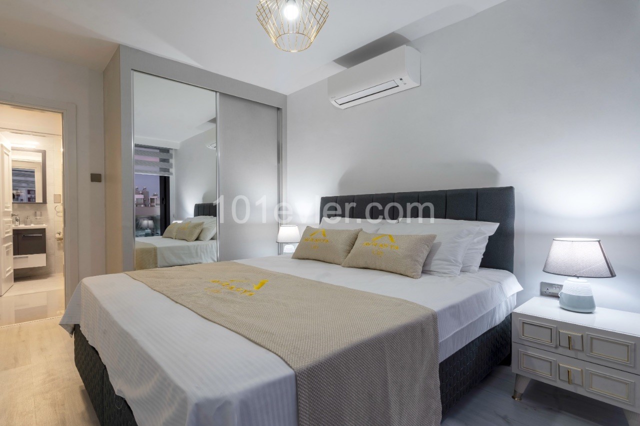 Voll möblierte Luxus 2+1 Wohnung zur Miete in Kyrenia Zentrum ** 