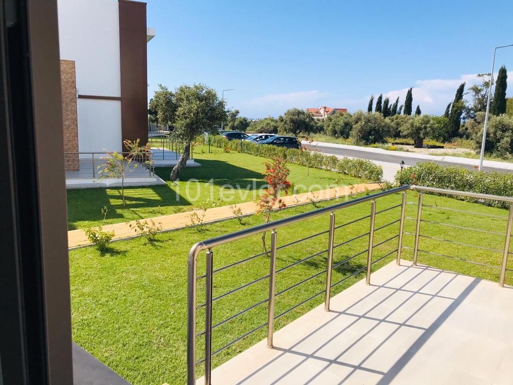 Fully Furnished 2+1 Flat for Sale with Large Garden in a Complex in the Olive Grove of Cyprus, Kyrenia ** 