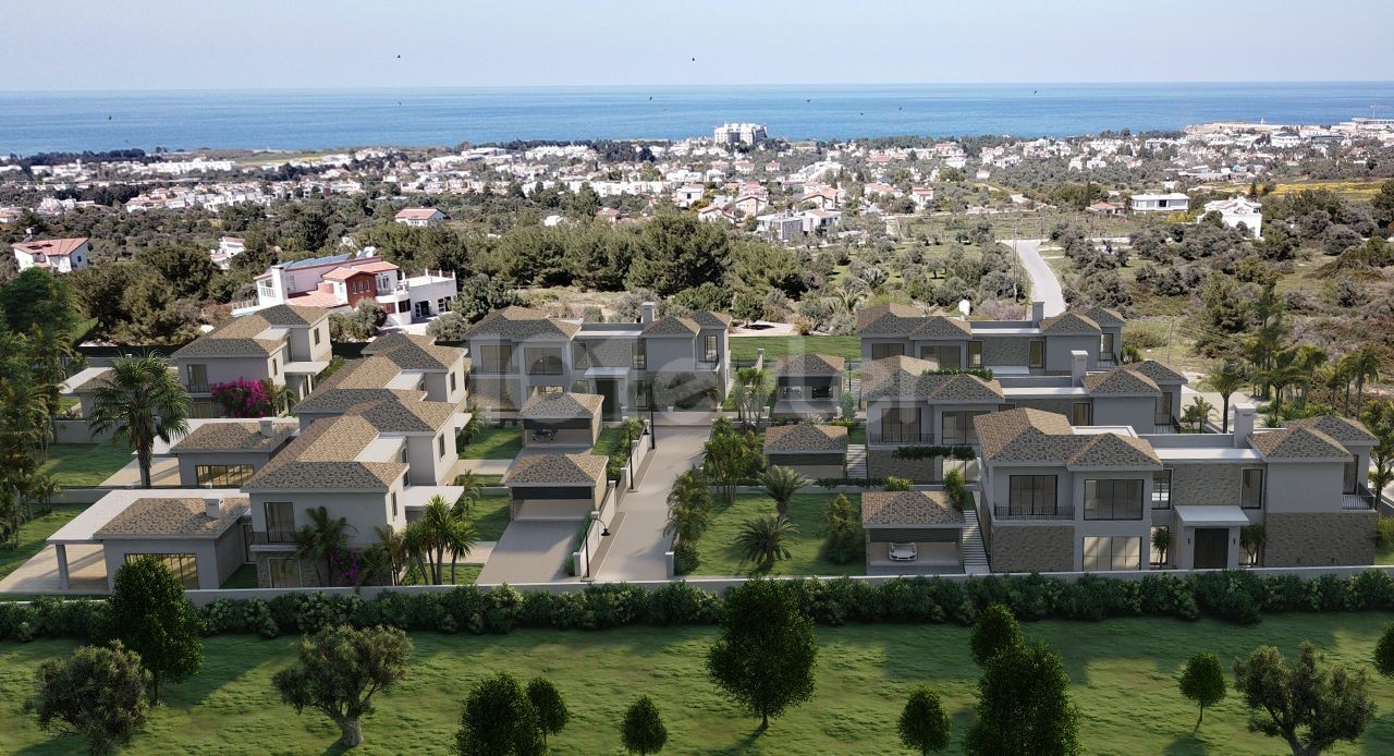 Kıbrıs Girne Bellapais'te Satılık Çok Özel Ultra Lux Villalar