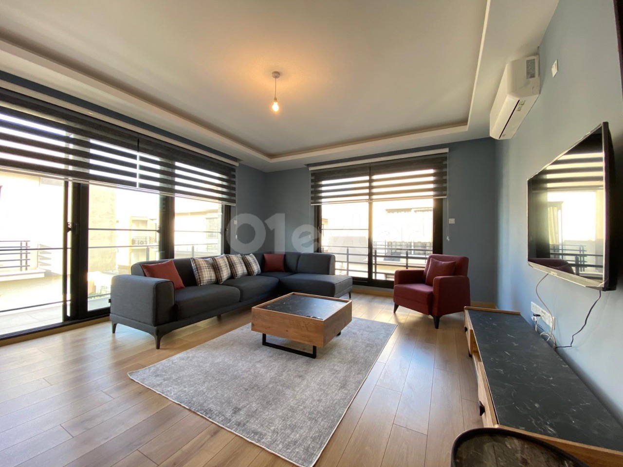 Voll Möbliertes Ultra Luxus 2 + 1 Penthouse Zur Miete In Zypern Kyrenia Central Site ** 