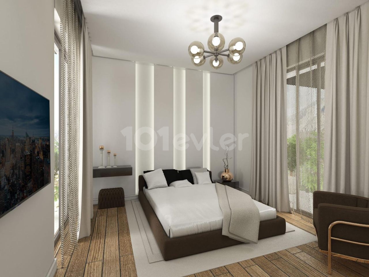 Exklusives Design 4 + 1 Türkische Villen In Zypern Kyrenia Ozanköy ** 