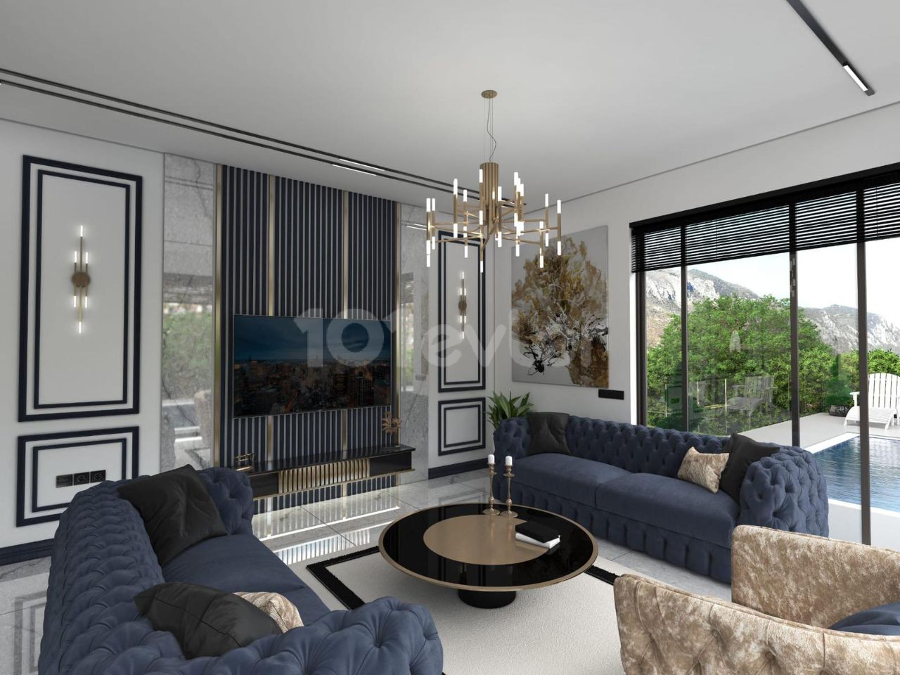 Exclusive Design 4+1 Turkish Villas in Kyrenia Ozankoy, Cyprus ** 