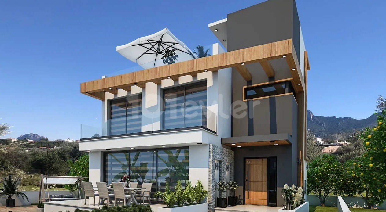 3+ 1 Luxury Villas for Sale in Kyrenia, Kıbrıs 3+ 1 Luxury Villa for Sale is Planned to Pay ** 