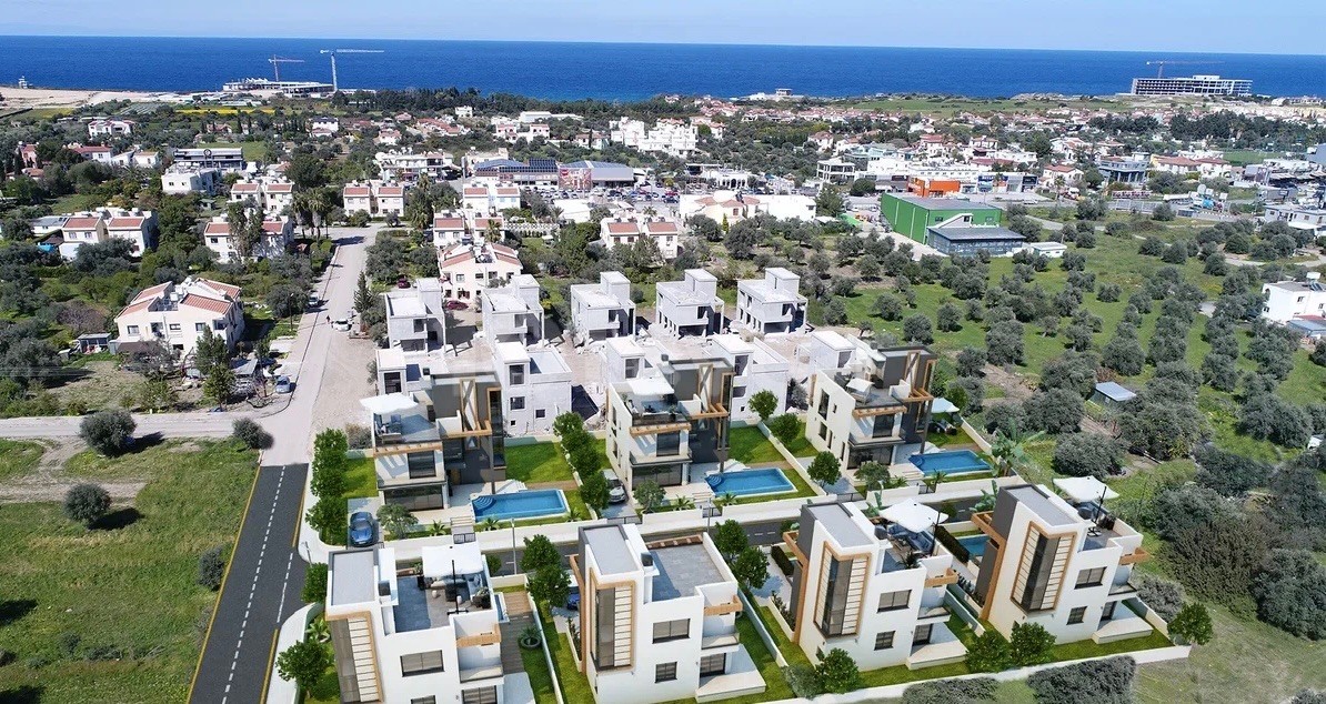 Kıbrıs Girne Çatalköy Satılık 3+1 Lüx Villa Ödeme Planlı