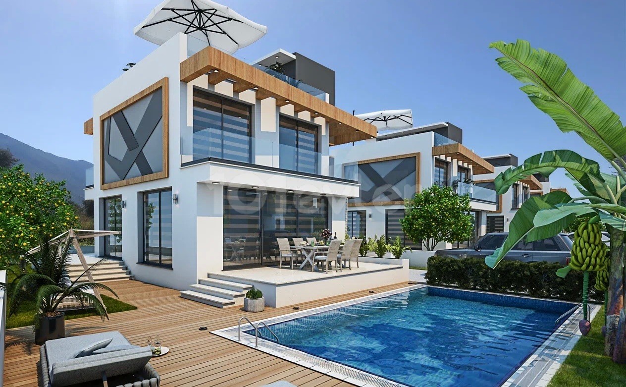 3+ 1 Luxury Villas for Sale in Kyrenia, Kıbrıs 3+ 1 Luxury Villa for Sale is Planned to Pay ** 