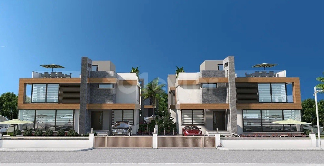 Kıbrıs Girne Çatalköy Kapanmaz Deniz Manzaralı 4+1 Lüx Villa