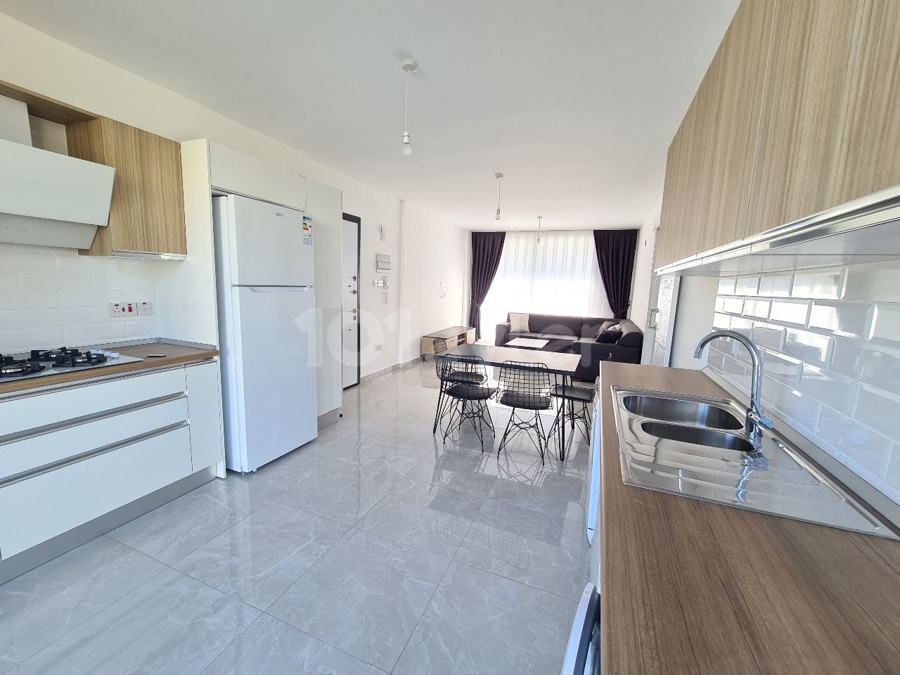 2 + 1 Apartments with Zero Furniture in a Newly Finished Pool Site in Alsancak, Kyrenia, Cyprus ** 