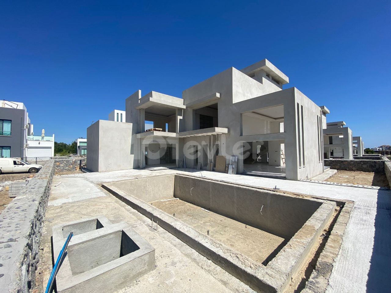 4 + 1 MODERN ZERO VILLA FOR SALE IN KYRENIA Karsiyaka ** 