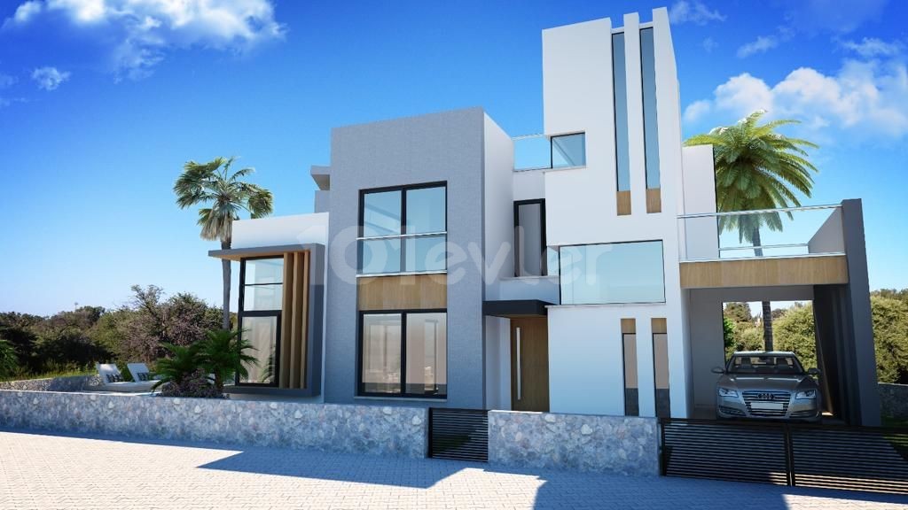 4+1 MODERNE NULL-VILLA ZUM VERKAUF IN KYRENIA KARSIYAKA ** 