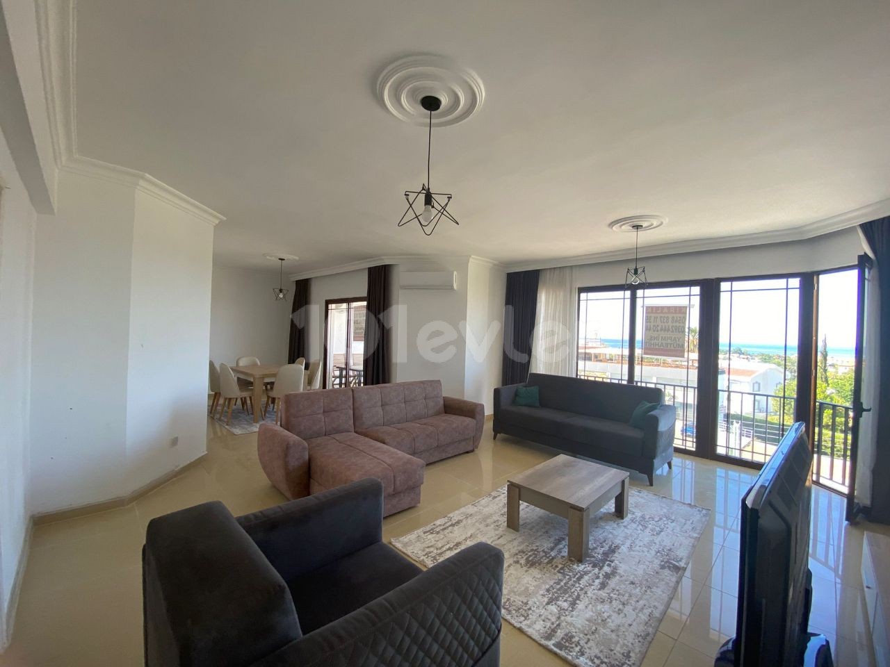 3 +1 FULLY FURNISHED APARTMENT FOR RENT IN ALSANCAK, KYRENIA ** 