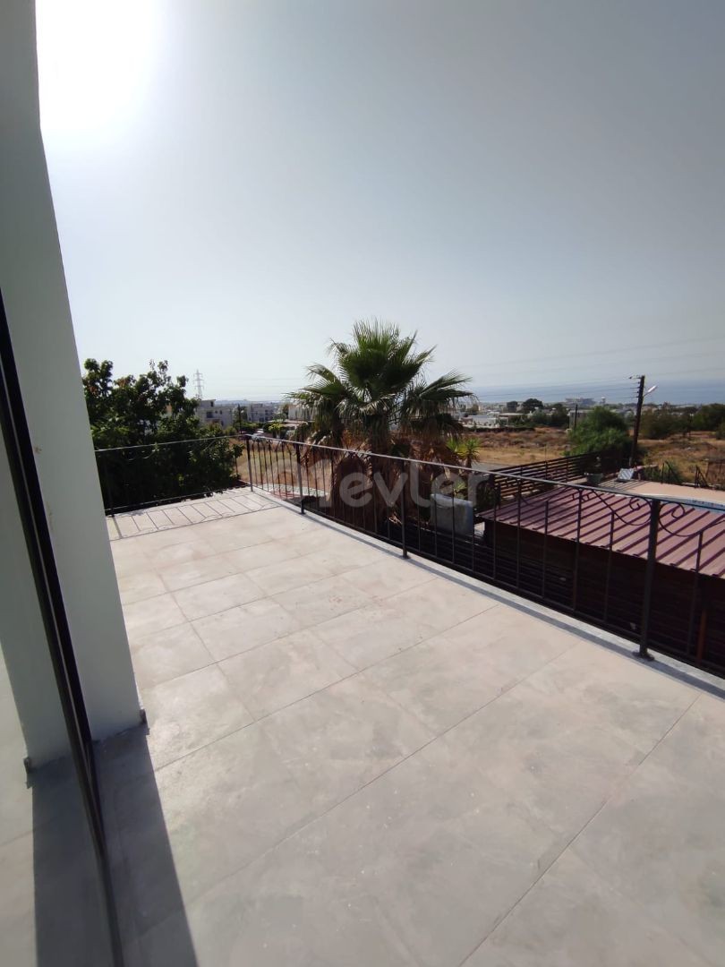 4+1 TRIPLEX VILLA FOR SALE WITH MOUNTAIN AND SEA VIEWS WITH POOL IN ÇATALKÖY ** 