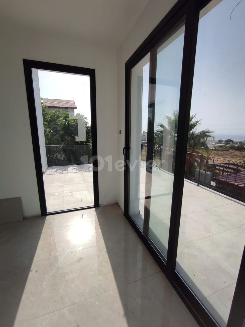 4+1 TRIPLEX VILLA FOR SALE WITH MOUNTAIN AND SEA VIEWS WITH POOL IN ÇATALKÖY ** 