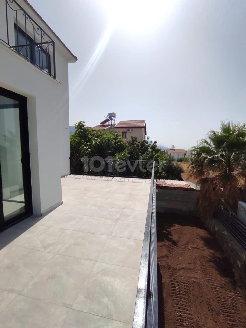 4+1 TRIPLEX VILLA FOR SALE WITH MOUNTAIN AND SEA VIEWS WITH POOL IN ÇATALKÖY ** 