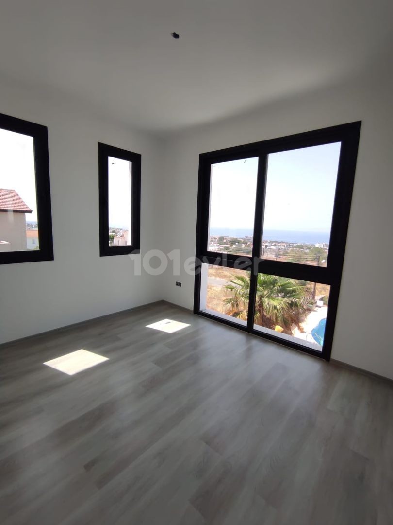 4+1 TRIPLEX VILLA FOR SALE WITH MOUNTAIN AND SEA VIEWS WITH POOL IN ÇATALKÖY ** 