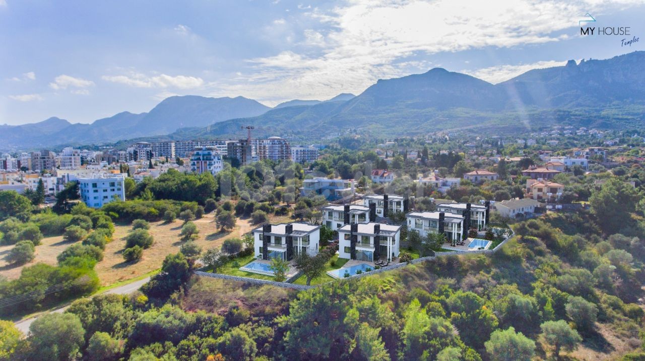 4+1 ULTRA LUXURY TURKISH VILLA FOR SALE IN KYRENIA OLIVE GROVE ** 