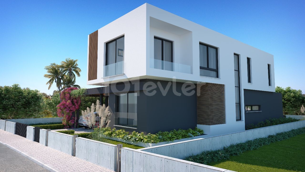 Ultra Lu Llogara 4 + 1 Villa Mit Pool Zum Verkauf In Kyrenia Edremitte ** 