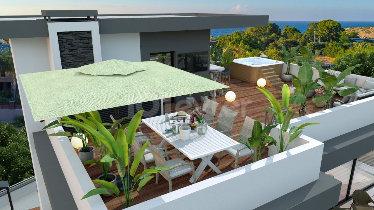 4 + 1 MODERN ZERO VILLA FOR SALE IN KYRENIA ÇATKA VILLAGE ** 