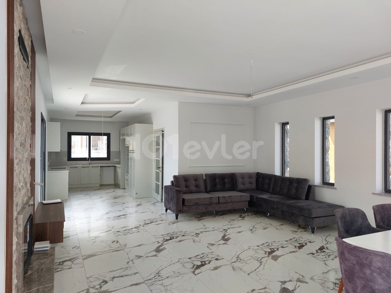 Moderne 3+1 Villa Zum Verkauf In Zypern Kyrenia Chatalköy ** 