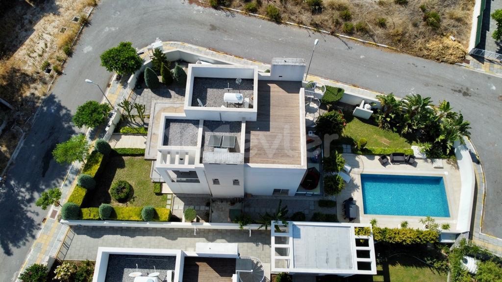 Kıbrıs Girne Zeytinlik Türk Koçan Ultra Lüx 2+1 Villa