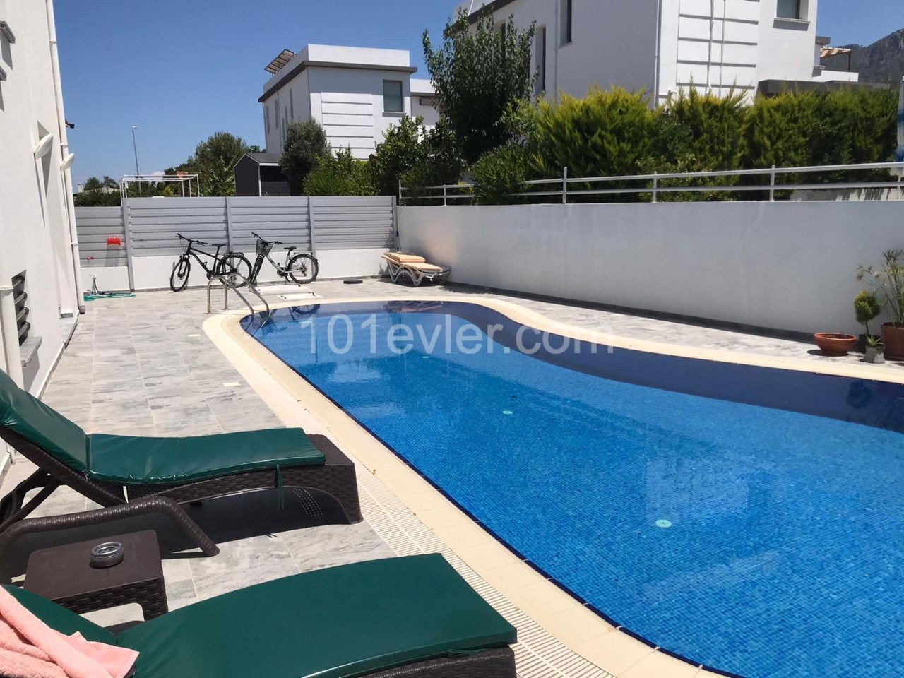 Luxury Villa with Sea View for Rent in Alsancak