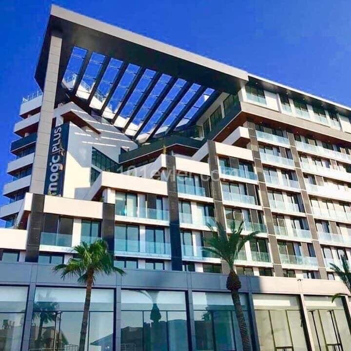 MAGİC✨…FULLY FURNISHED RESIDENCE FLATS FOR RENT IN KYRENIA CENTER FULL ACTIVITY RESIDENCE COMPLEX MAGİC PLUS WITH STYLISH DESIGN ** 