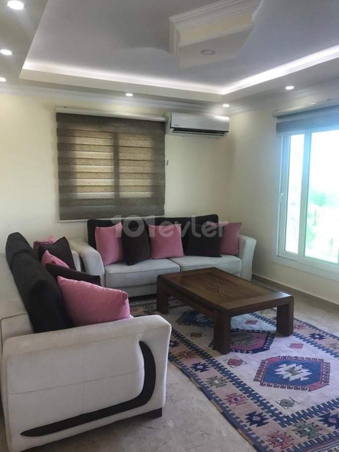 3+1 FULLY FURNISHED DUPLEX VILLA FOR RENT IN ALSANCAK, THE PEARL OF KYRENIA, WITH A WONDERFUL VIEW ** 