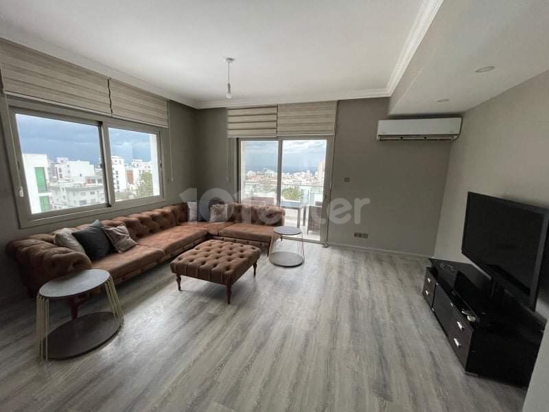 WE CARRY LUXURIOUS TO YOUR HOME✨… KYRENIA CENTRAL NUSMAR MARKET REGION FOR RENT 3+1 FULLY FURNISHED PENTHOUSE WITH GREAT VIEW AND LARGE TERRACE ⭕️ ** 