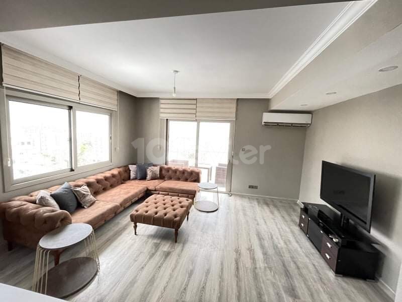 GİRNE MERKEZ’DE SATILIK EŞDEĞER KOÇAN MASRAFLARI ÖDENMİŞ FULL EŞYALI- HARİKA MANZARALI GENİŞ TERASA SAHİP  3+1 PENTHOUSE