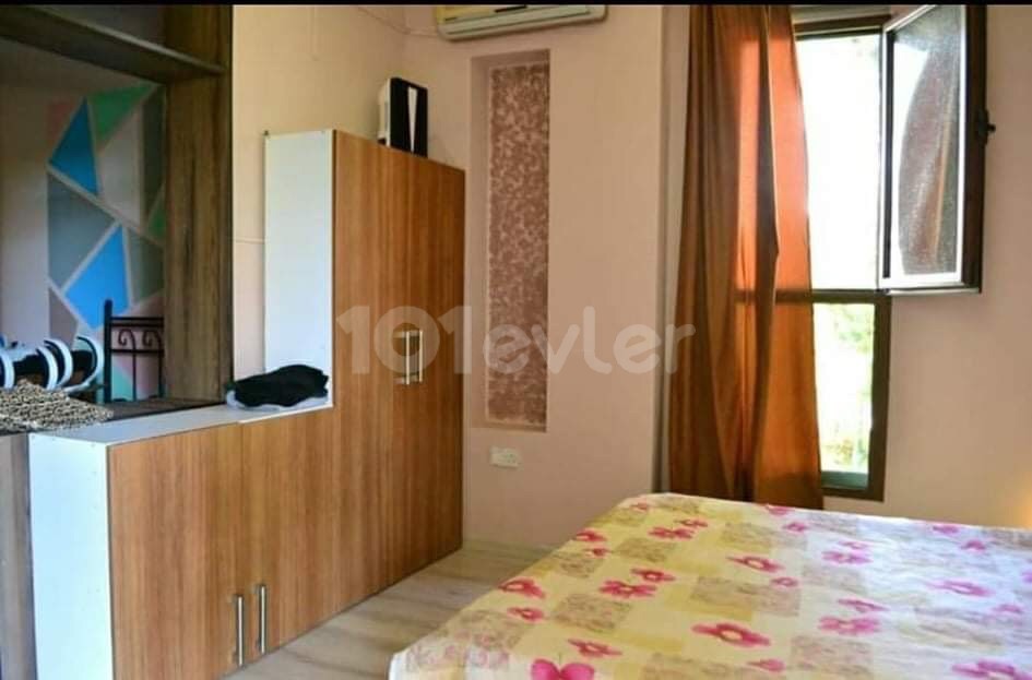 KELEPIRR ✨ ,.2+ 1 FULLY FURNISHED EQUIVALENT COACHLESS APARTMENT FOR SALE WITH A SPACIOUS TERRACE VERY CLOSE TO THE SEA IN KYRENIA KARAOGLANOGLU ** 