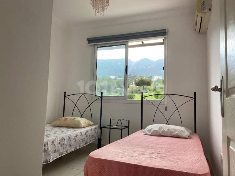 OPPORTUNITY...2+1 FULLY FURNISHED GROUND FLOOR APARTMENT IN EDREMIT, THE PEARL OF KYRENIA, OFFERING 2 SWIMMING POOLS AND A PRIVATE LARGE GARDEN-BARBECUE FOR YOUR HOME ** 