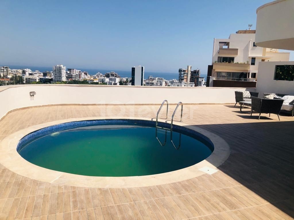 PENTHOUSE APARTMENT FOR RENT WITH PRIVATE POOL IN KYRENIA, THE CAPITAL OF BEAUTY AND TRANQUILITY ** 