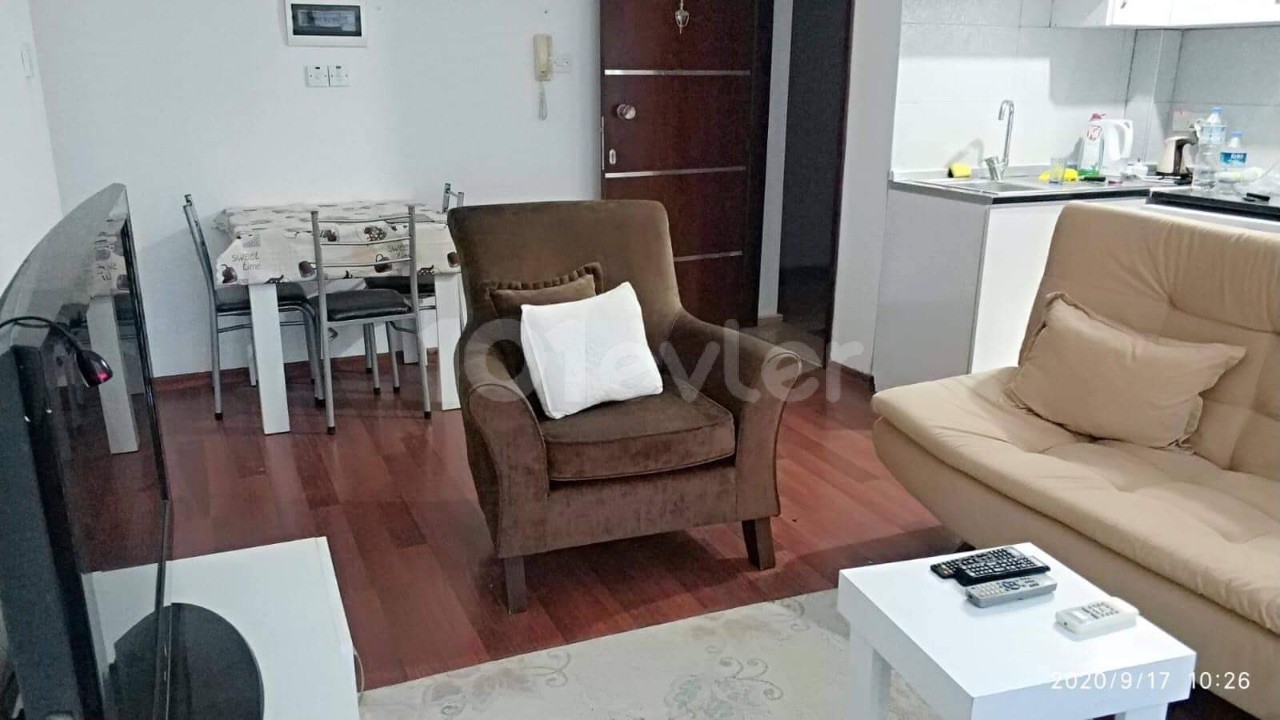 WE HAVE NEW STOCK.. 2 +1 FULLY FURNISHED WELL-MAINTAINED APARTMENT FOR RENT IN A NEW BUILDING NEAR THE NUSMAR MARKET DISTRICT IN THE CENTER OF KYRENIA ** 