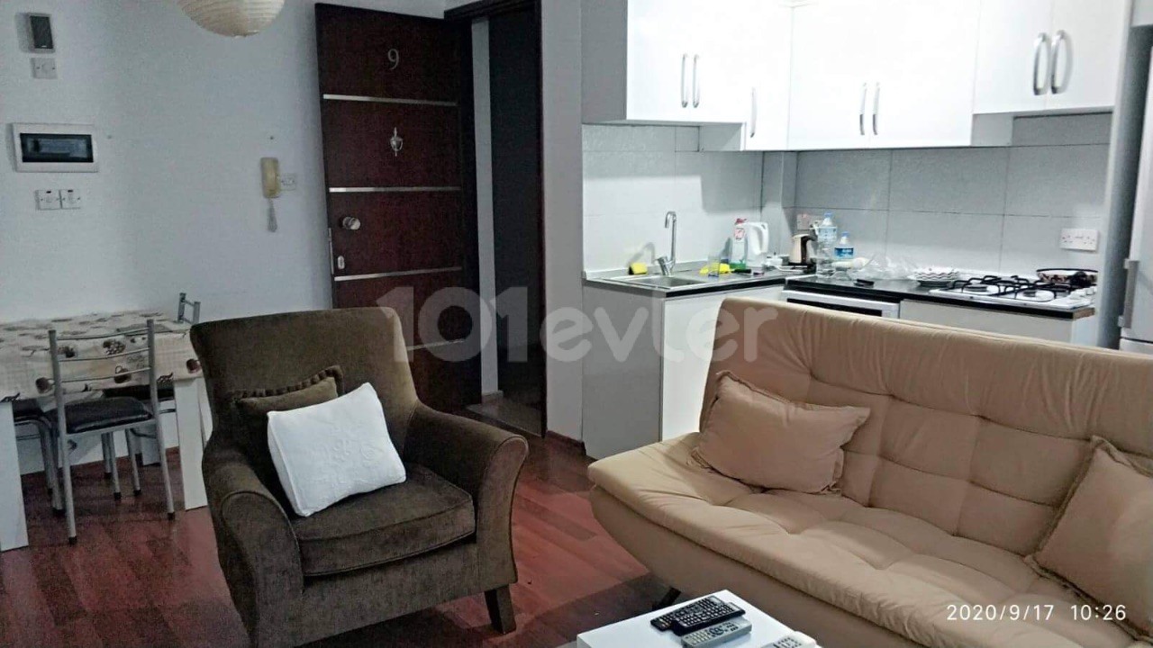 WE HAVE NEW STOCK.. 2 +1 FULLY FURNISHED WELL-MAINTAINED APARTMENT FOR RENT IN A NEW BUILDING NEAR THE NUSMAR MARKET DISTRICT IN THE CENTER OF KYRENIA ** 