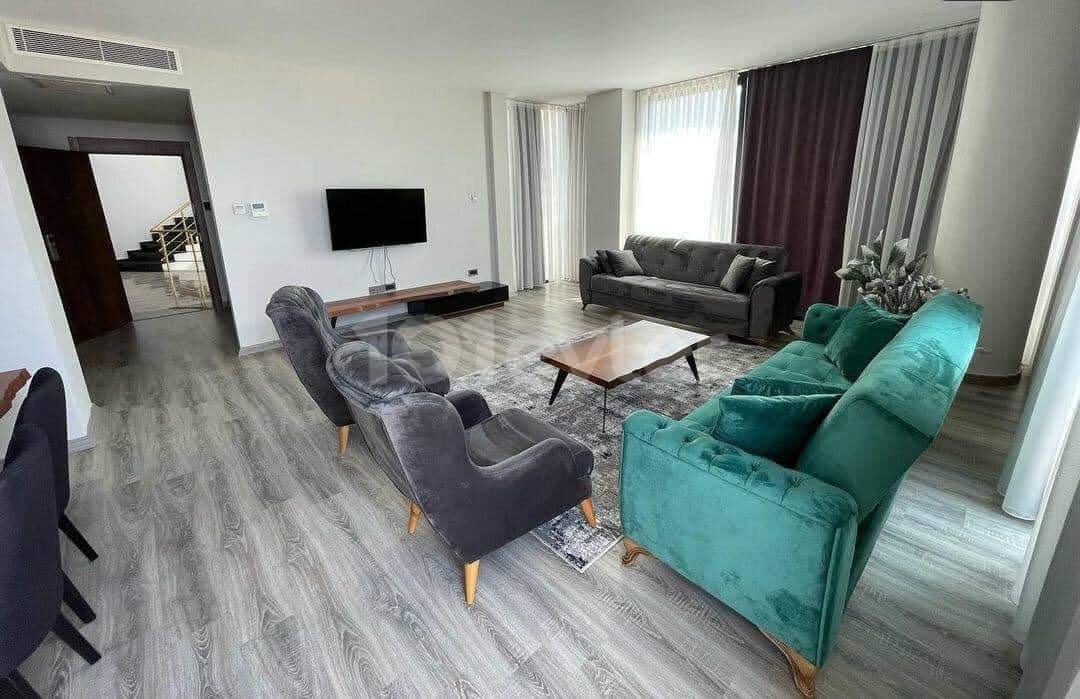 WE ARE BRINGING MAGIC TO YOUR HOME! ✨ ...2+1 FULLY FURNISHED DUPLEX LUXURY PENTHOUSE APARTMENT FOR RENT AT FULL-ACTIVITY RESIDENCE COMPLEX MAGIC PLUS IN KYRENIA CENTRAL WITH GREAT VIEWS ** 