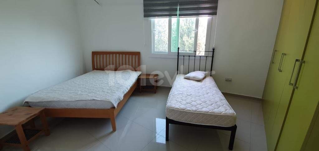 FIRSATT ✨ ..A FULLY FURNISHED 1 + 1 APARTMENT WITH A TERRACE OF 60m2 INDOOR AREA 40m2 WITH A GREAT VIEW, SUITABLE FOR AN EQUIVALENT LOAN OF KOCHAN IN THE KARAOGLANOGLU DISTRICT OF KYRENIA ** 