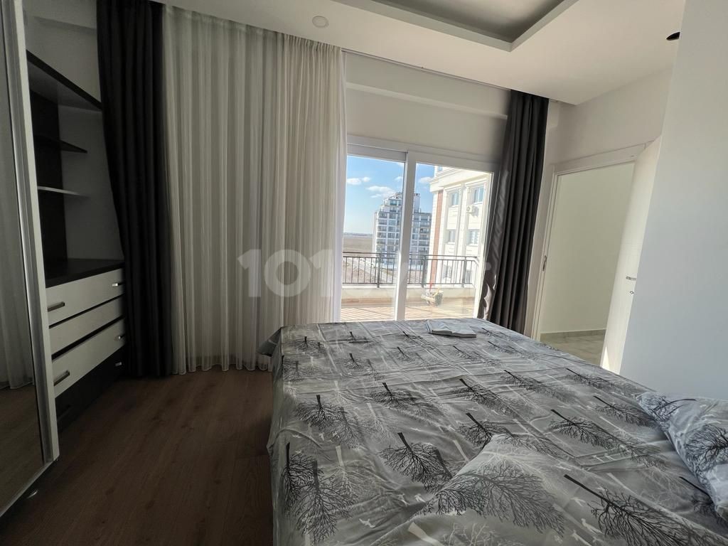 2+1 Wohnung zum Verkauf, mit Blick auf die Berge und das Meer am Pier / Long Beach ** 