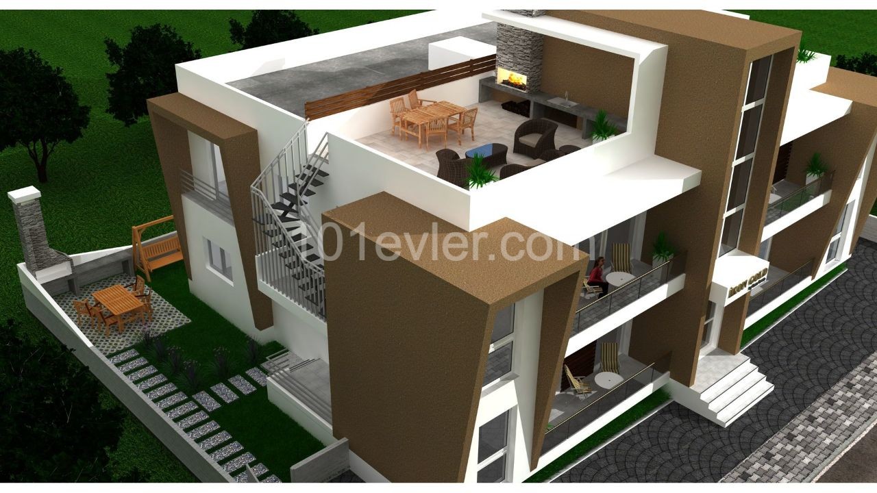 3+1 Flat With Garden For Sale At A Very Affordable Price In Famagusta/Tuzla!