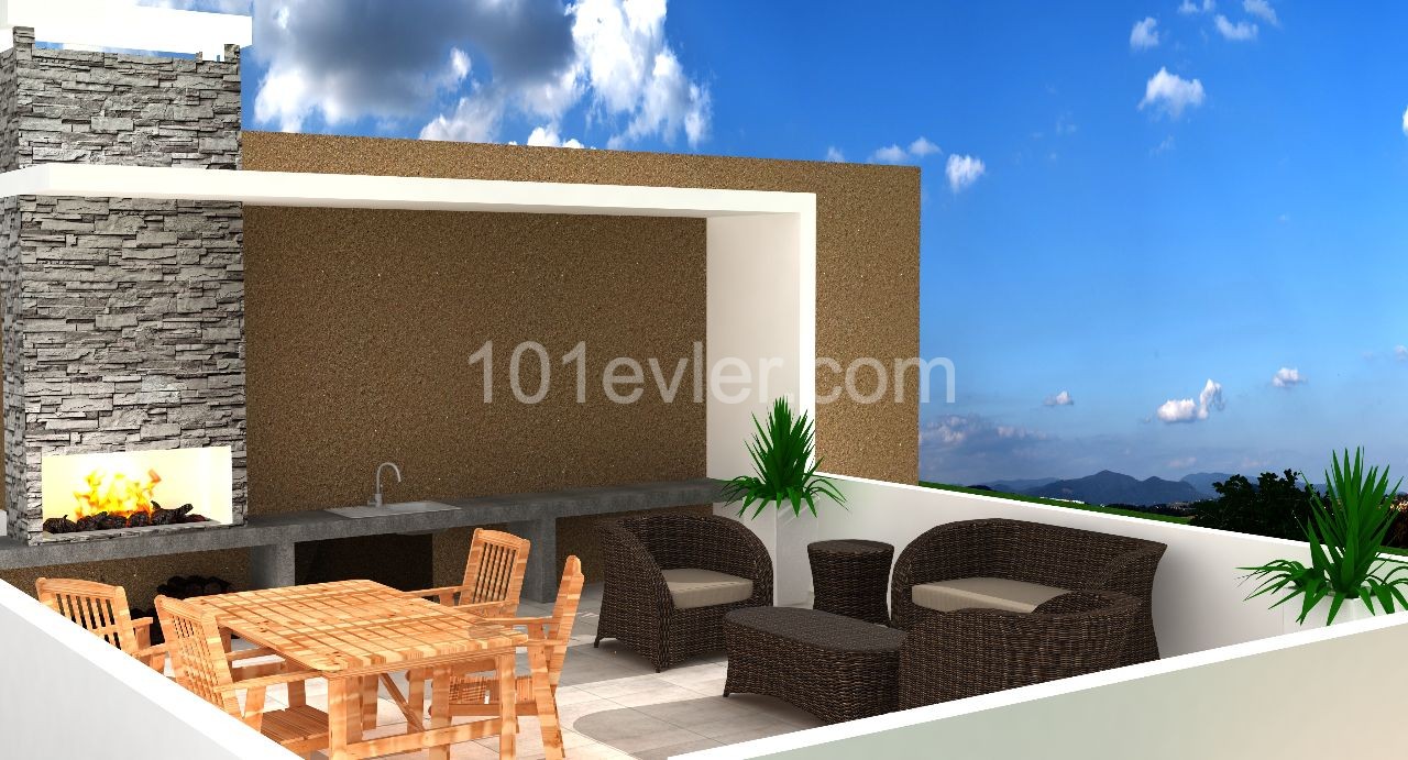 3+1 Flat With Garden For Sale At A Very Affordable Price In Famagusta/Tuzla!