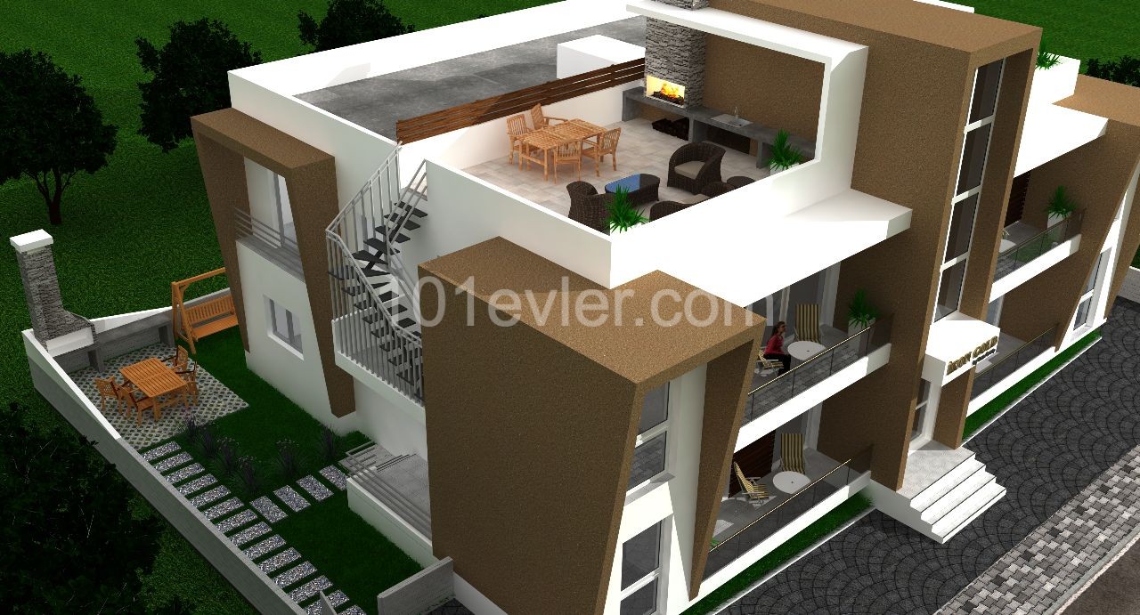 3+1 Flat With Garden For Sale At A Very Affordable Price In Famagusta/Tuzla!