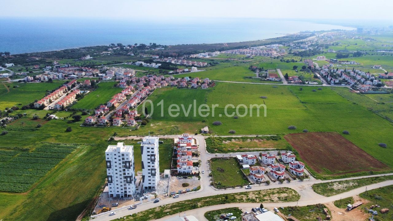 2+1 Flat For Sale With Magnificent Mountain and Sea View In Yeni Iskele!