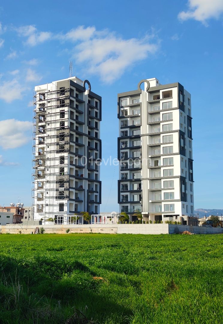 2+1 Flat For Sale With Magnificent Mountain and Sea View In Yeni Iskele!